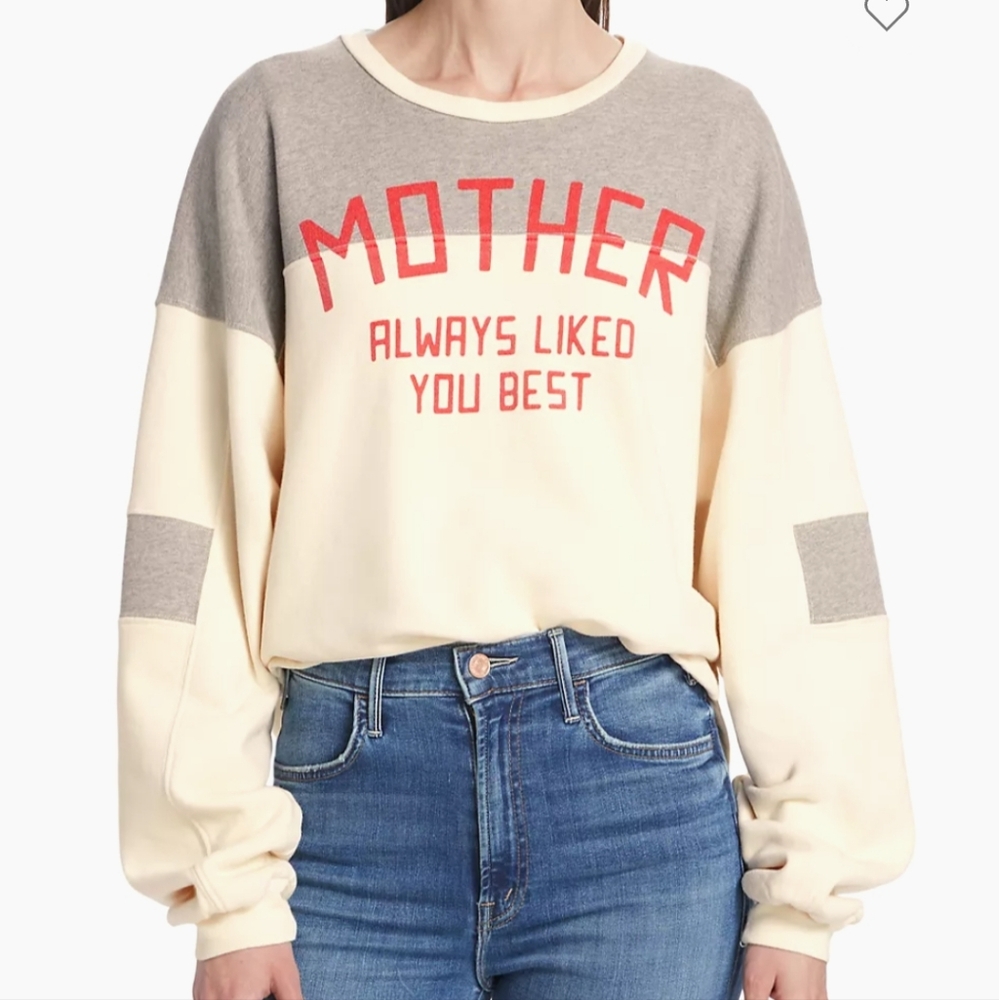 MOTHER The Champ Logo Sweatshirt XS